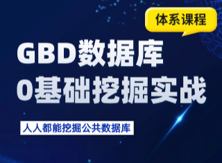 GBD数据库零基础挖掘实战