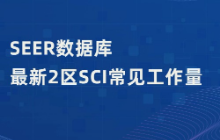 SEER数据库最新2区常见工作量